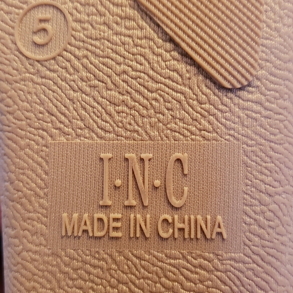 INC Sequin Fur Lined Black Shoe Size 5 - Picture 4 of 7